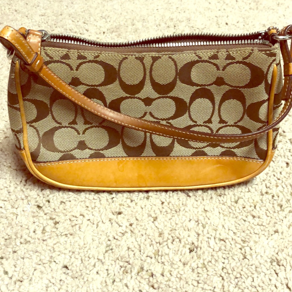 Coach bag, barely used.  Like new.